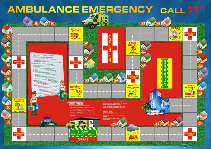 Ambulance Services Board Game