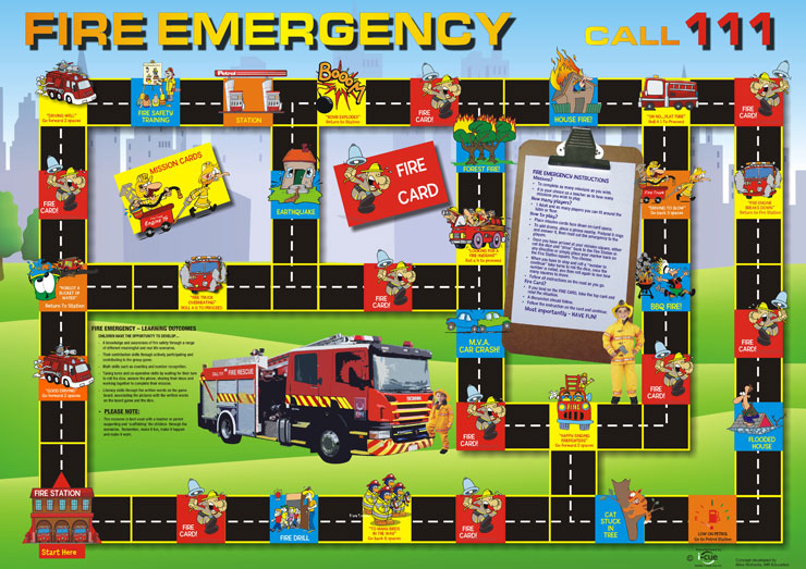 Fire Services Board Game